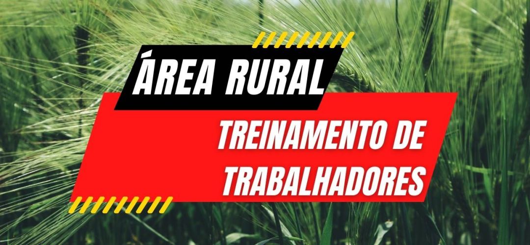 Treinamento de Trabalhadores da Área Rural 1 Treinamento de trabalhadores da área rural