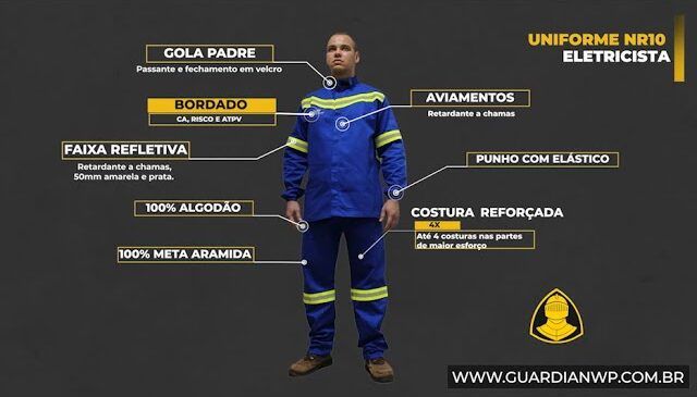roupa para eletricista