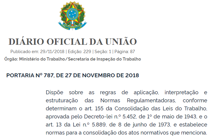 Isenção de PGRTR: pode isso? 5 Isencao de PGRTR Portaria 787 Normas Setoriais