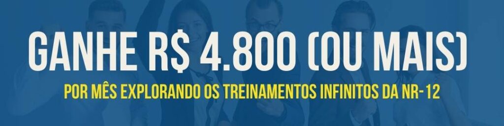 Lista de treinamentos de segurança do trabalho - NR-12
