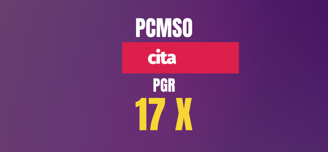 Novo PCMSO cita PGR 17 vezes 1 pcmso cita pgr 7adeab98