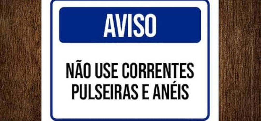 Anéis, adornos, cadarços e outros perigos 1 Anéis